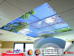 Gökyüzü Panel Gergi Tavan 15