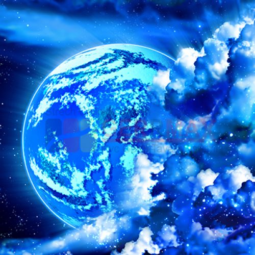 Uçak ve Gökyüzü Gergi Tavan Görselleri