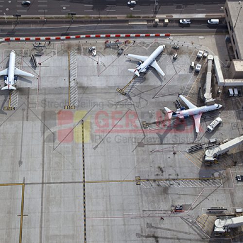 Uçak ve Gökyüzü Gergi Tavan Görselleri