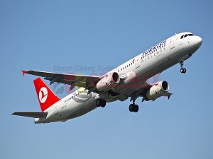 Uçak ve Gökyüzü Gergi Tavan Görselleri 15