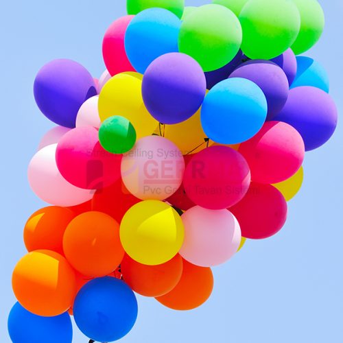 Balon Gergi Tavan Görselleri