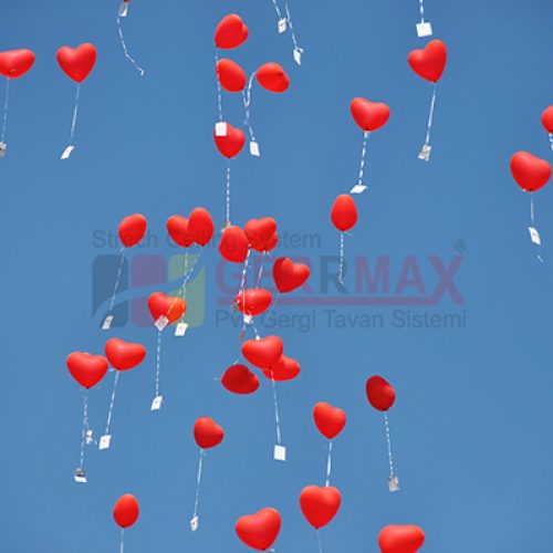 Balon Gergi Tavan Görselleri
