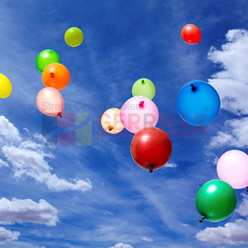 Balon Gergi Tavan Görselleri