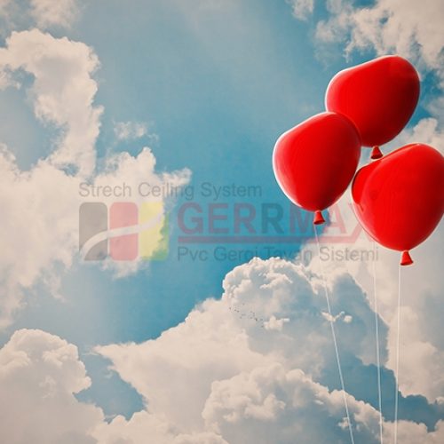 Balon Gergi Tavan Görselleri