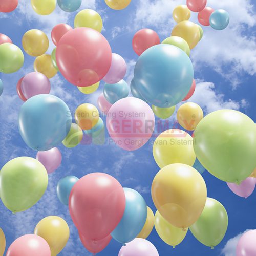 Balon Gergi Tavan Görselleri