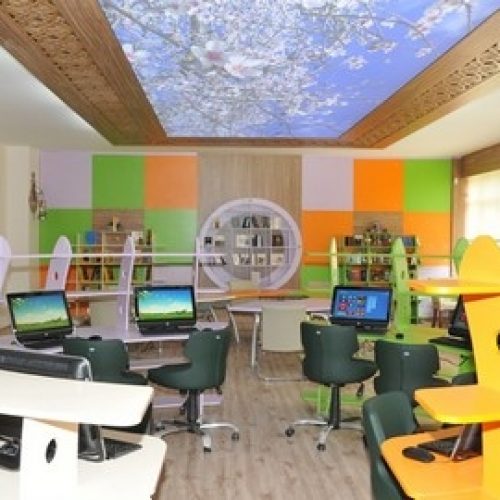 Z Kütüphane Gergi Tavan