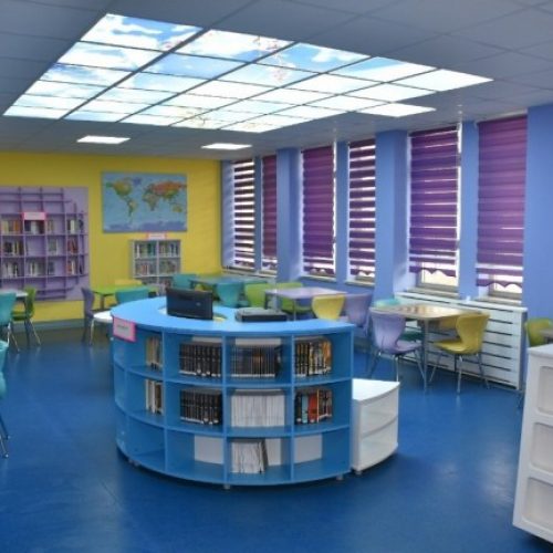 Z Kütüphane Gergi Tavan